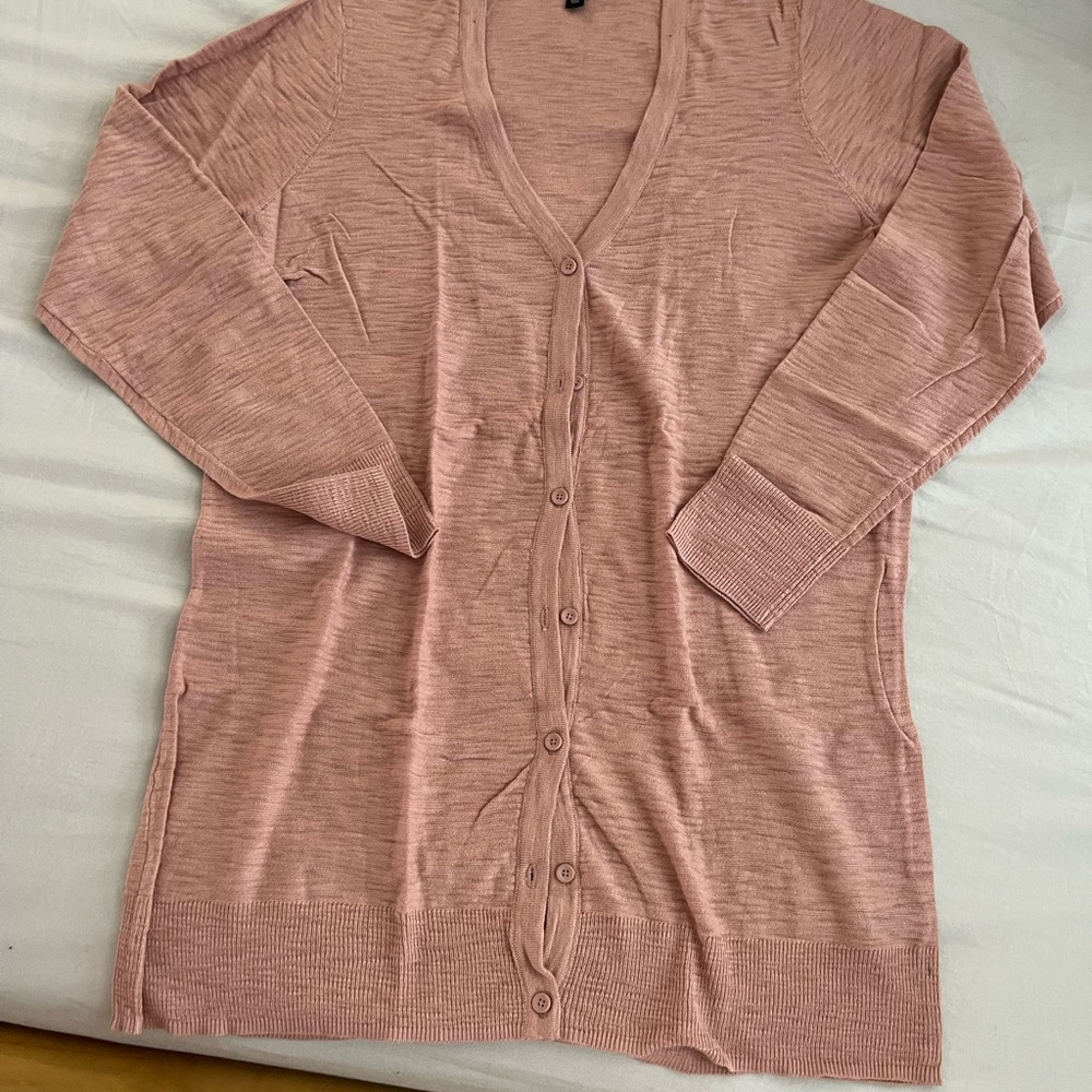 Torrid Blush Pink cardigan size 0